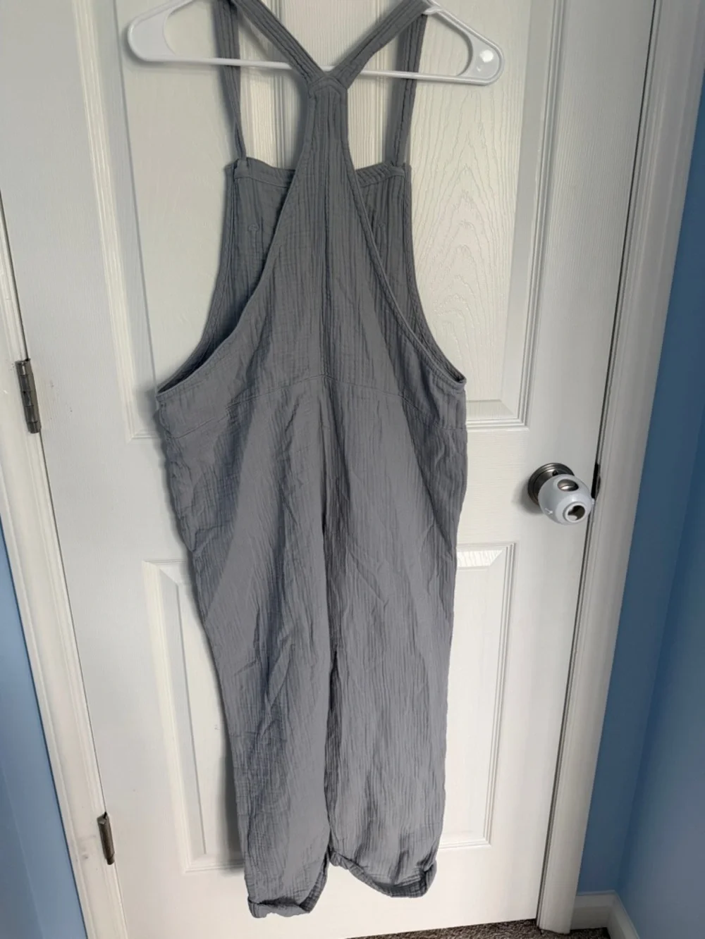 Aerie Lightweight Rolled Leg Jumpsuit Overalls - Picture 4 of 4